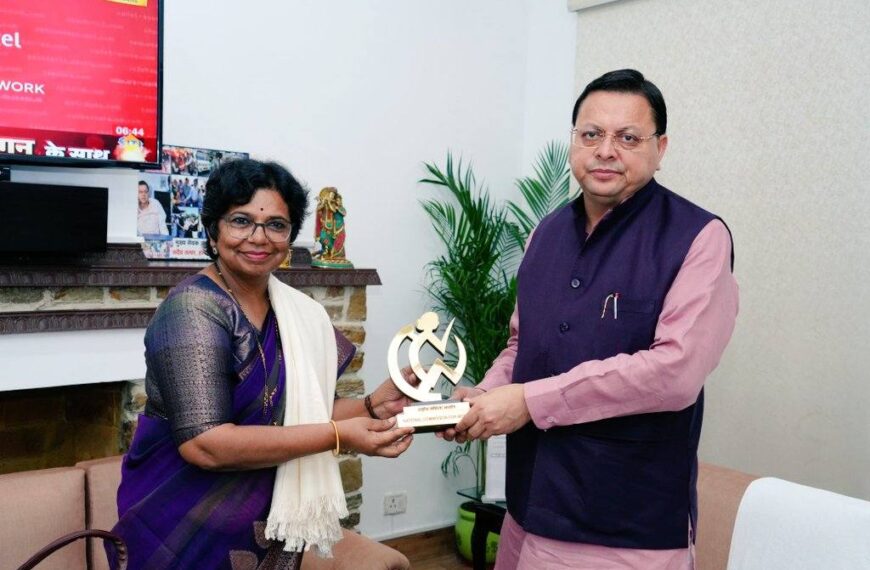 12 जून 2025 : देहरादून में मुख्यमंत्री आवास पर मुख्यमंत्री श्री पुष्कर सिंह धामी जी से शिष्टाचार भेंट