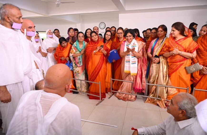 20 सितंबर 2025 : पूज्य गुरुदेव युगप्रधान आचार्य श्री महाश्रमण जी के सान्निध्य में आशीर्वाद प्राप्त करने का सौभाग्य | अहमदाबाद