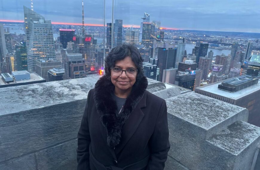 26 फेब्रुवारी 2026 : न्यूयॉर्क में स्काईलिफ्ट राइड