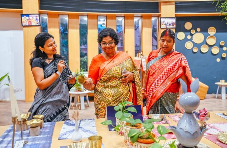 10 अप्रैल 2026 : ओडिशा की पहली महिला मुख्य सचिव श्रीमती अनु गर्ग के आग्रह पर मैंने भुवनेश्वर स्थित ‘सुभद्रा शक्ति बाजार’ का दौरा