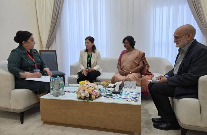 14 May 2026 : Discussion with Mrs. Makhkamova Zulaikho Bakhriddinovna, Hon’ble Deputy Prime Minister of the Republic of Uzbekistan