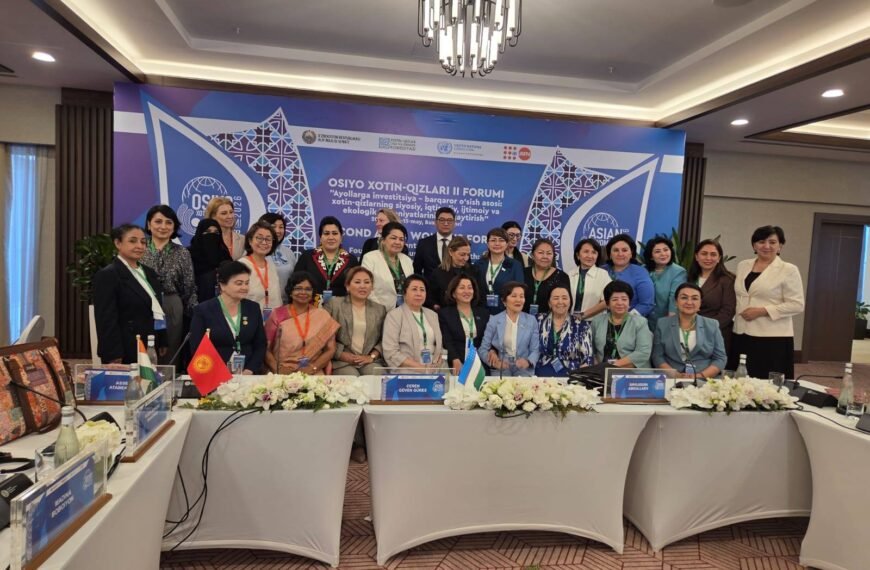 15 May 2026 : Attend and actively participate in the Second Asian Women’s Forum held in Bukhara, Uzbekistan
