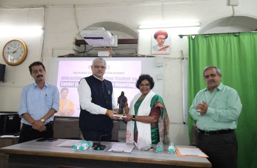 23 जुलै 2026 : सावित्रीबाई फुले पुणे विश्वविद्यालय के वृत्तपत्र एवं संज्ञापन विभाग (रानडे इंस्टीट्यूट) में पत्रकारिता के विद्यार्थियों के साथ संवाद